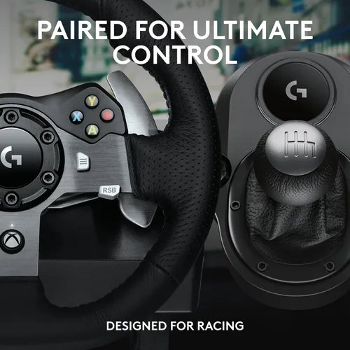 Vista 8 de Volante para juegos de carrera Logitech G920 (941–000121)