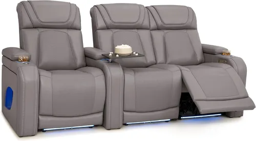 Vista 42 de Seatcraft Caliente Asiento de cine en casa Tabaco Sillón Individual