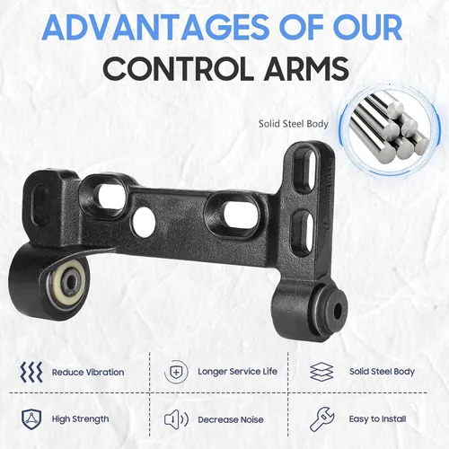 Vista 3 de Kits de suspensión de brazos de control inferiores delanteros para Chevy Trailblazer 2002-2009, Chevy Trailblazer EXT 2002-2006, GMC Envoy 2002-2009