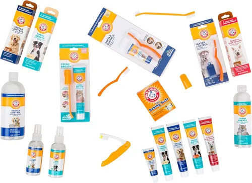 Vista 8 de Pasta dental para perros, sabor carne de res Arm & Hammer Advanced Care Enzymatic