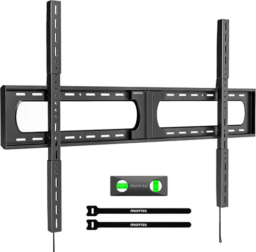 Vista 11 de monTEK Soporte de pared de TV inclinable resistente para televisores de 37