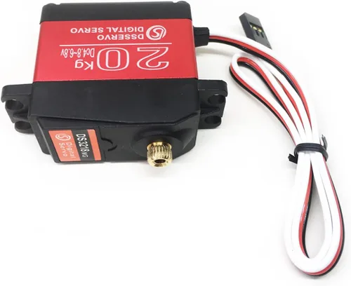 Vista 7 de Servo Digital de 20KG (44.1 lbs) de Alto Torque con Engranaje de Metal Completo Impermeable para Modelo RC DIY, DS3218MG, Ángulo de Control 270°