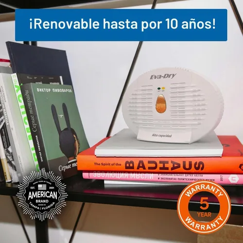 Vista 7 de Deshumidificador pequeño renovable E-500 de Eva-Dry