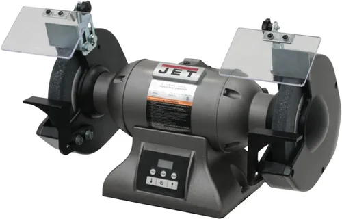 Vista 3 de JET Amoladora de banco industrial de 8 pulgadas, velocidad variable, 1 HP, 115/230V 1Ph (IBG-8VS)