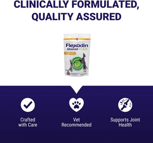 Vista 6 de Vetoquinol Flexadin, masticables avanzados para cadera y articulaciones