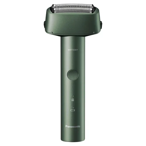 Vista 8 de Panasonic Maquinilla de afeitar eléctrica para hombres, afeitadora en seco y húmedo con sistema de corte de 3 cuchillas, mango ergonómico y carga