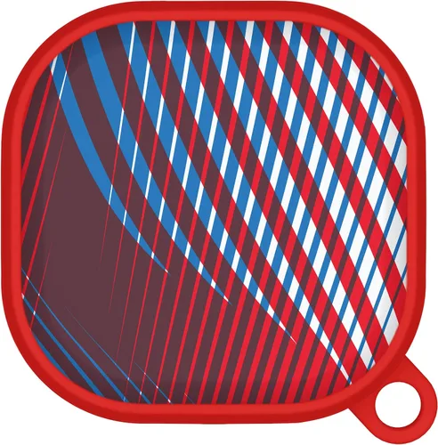 Vista 2 de AFFINITY BANDS U.S. Postal Service - Funda patriótica HDX compatible con Samsung Galaxy Buds Pro y Buds Live (3 líneas)