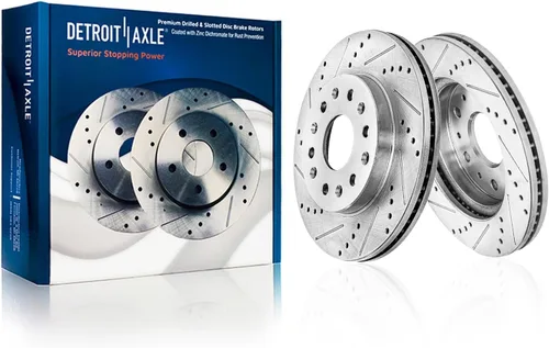 Vista 70 de Detroit Axle - Rotores de freno traseros para Toyota GR Supra BMW 230i 330e 330i 430i 530i 530i 530e 540d 540i xDrive X3 X4 Z4, rotores de freno