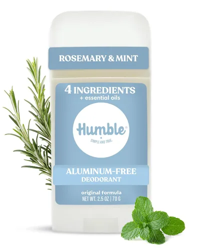 Vista 32 de Humble - Desodorante sin aluminio para mujeres y hombres, paquete variado, desodorante natural limpio y fresco en barra con aceites esenciales