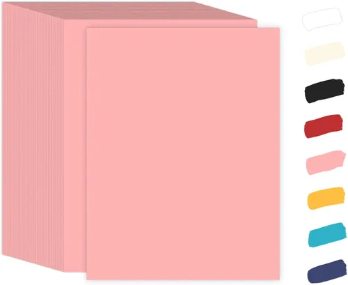Vista 15 de 50 paquetes de cartulina negra 8.5 x 11, Goefun papel de impresora de cartulina de 65 lb para Halloween, álbumes de recortes, manualidades