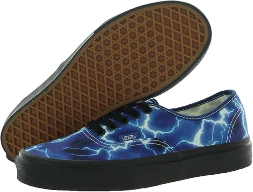 Vista 2 de Vans Authentic (Lightning) - Zapatillas de skate para hombre, color negroazul, talla 11