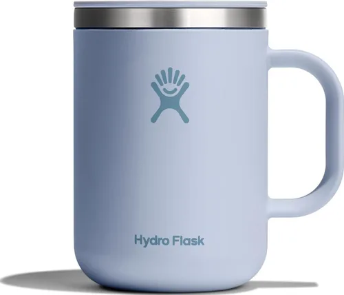 Vista 45 de Hydro Flask - Juego de regalo de taza de café; con aislamiento térmico, de acero inoxidable, antiderrame, a prueba de fugas; 12 onzas, color negro