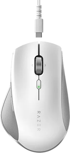 Vista 6 de Razer Pro Type Ultra Teclado mecánico inalámbrico y alfombrilla de ratón Glide Soft, tamaño mediano y ratón inalámbrico Click Humanscale