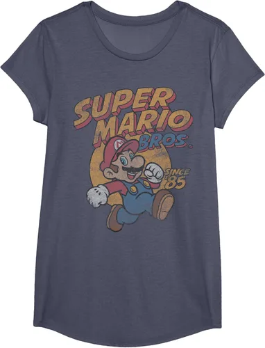 Vista 12 de Super Mario Bros. Desde '85 Camiseta Vintage con Póster' Negro