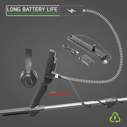 Vista 8 de Nokta The Legend PRO Pack Detector de Metales Detector de Metales + Excavadora