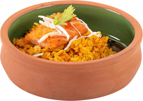 Vista 31 de Restaurantware-Terra Tek Cazuelas de Terracota de 2.7 Onzas, 2 Ollas de Arcilla Esmaltada Azul Para Cocinar - Listas para Horno, Aptas