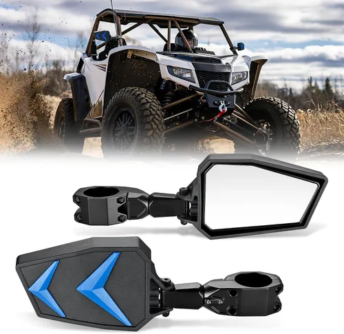 Vista 15 de Nilight UTV - Espejos retrovisores de 12 pulgadas de ancho, espejo central convexo transparente con abrazaderas de 1.75 a 2 pulgadas, ajustables 360