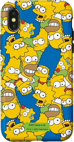 Vista 5 de The Simpsons Homer Marge Bart Lisa Maggie Print - Carcasa para iPhone 17