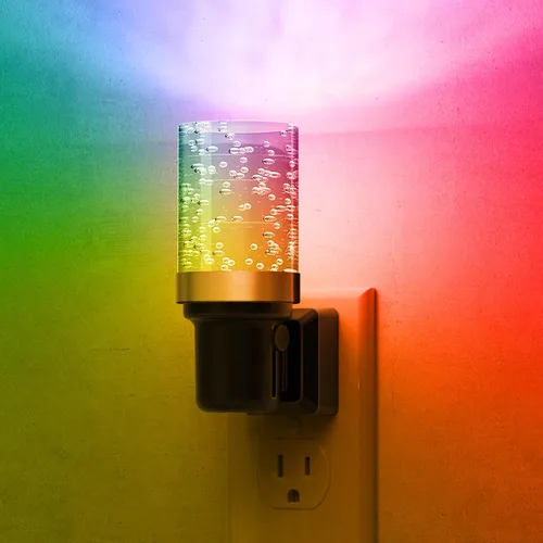 Vista 15 de L LOHAS LED Luces nocturnas enchufables a la pared, paquete de 2 unidades de 3000 K/4000 k/5000 K de temperatura de color ajustable, luz nocturna