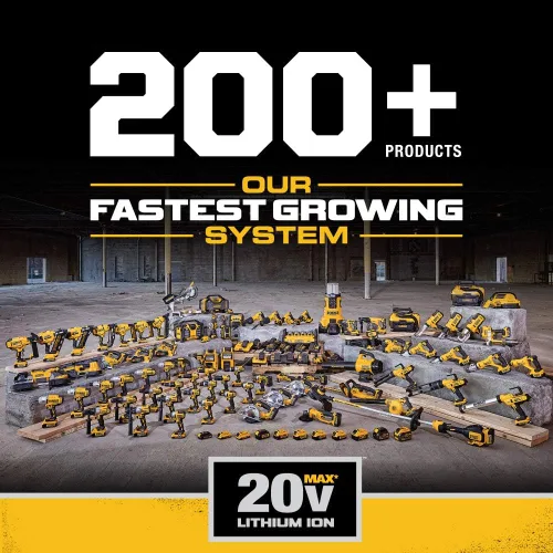 Vista 6 de DEWALT Destornillador de impacto ATOMIC 20V MAX*, inalámbrico, compacto, 1/4 pulgadas, solo herramienta (DCF809B)