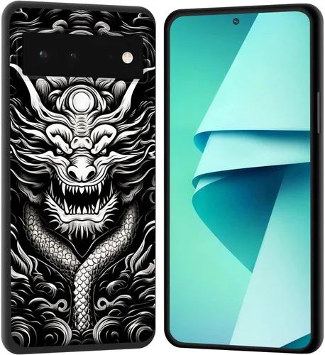 Vista 64 de Funda para Pixel 4 XL, funda de goma de silicona suave a prueba de golpes, funda protectora de cuerpo completo para Google Pixel 4 XL, ciervo