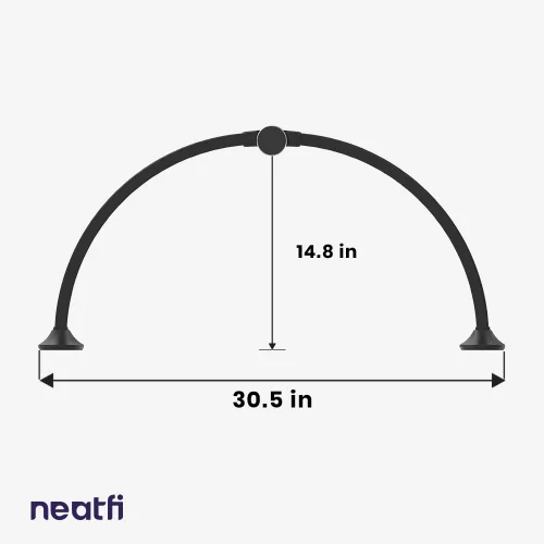 Vista 9 de Neatfi Luz de Media Luna para Lámpara de Escritorio de Uñas, Lámpara de Mesa, Múltiples Modos de Iluminación de Escritorio para Esteticistas