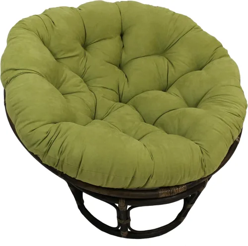 Vista 3 de Cojín de microgamuza para sillón papasan, color sólido, de Blazing Needles