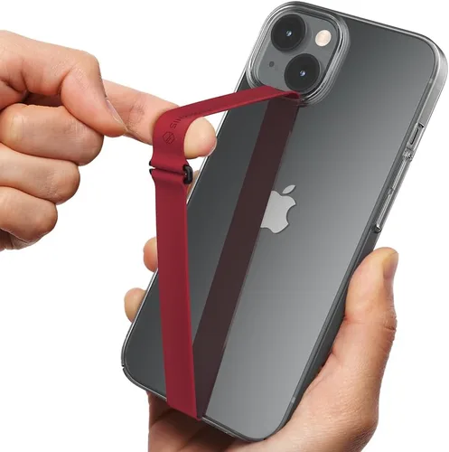 Vista 12 de Correa de dedo en forma de C con clip para teléfono, correa de silicona para teléfono celular Sinjimoru para estuche de teléfono con clip como