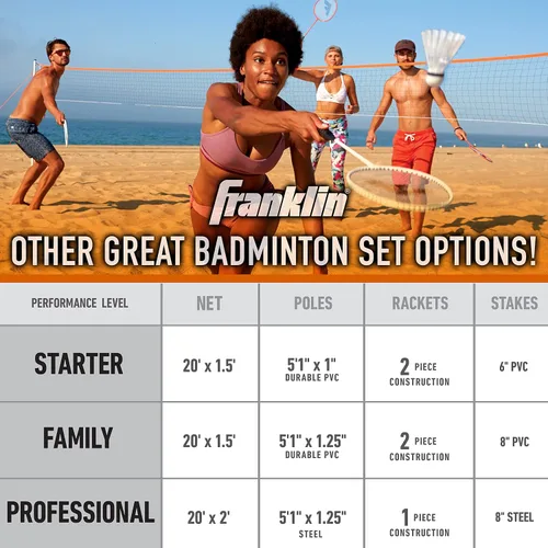 Vista 6 de Juego de bádminton Franklin Sports, talla única