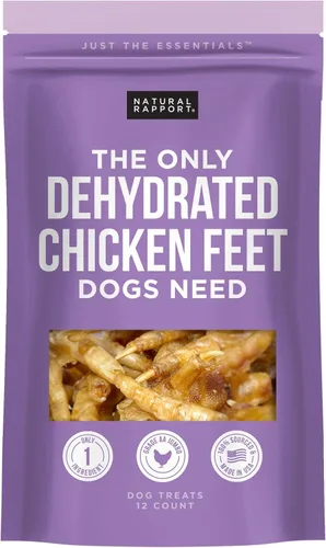 Vista 22 de Natural Rapport Golosinas para perros con tráquea de ternera, los únicos masticables de tráquea de carne de res que los perros necesitan, golosinas