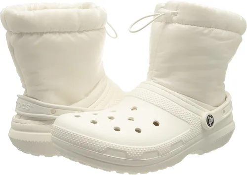 Vista 7 de Crocs Botas de invierno Neo Puff con forro clásico para hombre y mujer