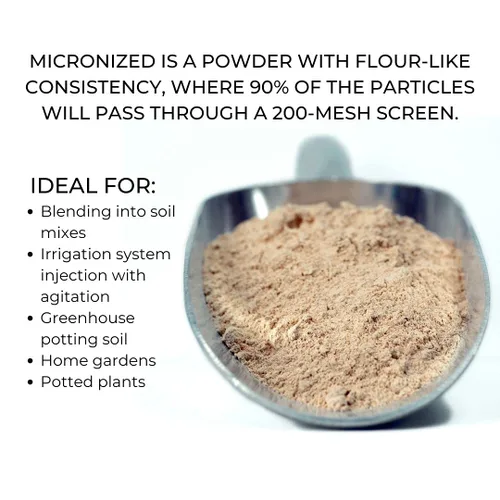 Vista 3 de Azomite polvo mineral de traza micronizado (2 libras)