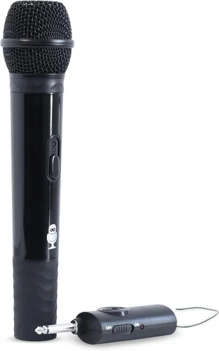 Vista 8 de [Usado] Singing Machine Micrófono con cable para karaoke (negro) - Micrófono vocal dinámico unidireccional - Micrófono enchufable para máquina