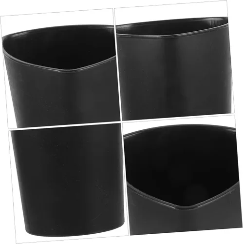 Vista 5 de Florero de plástico, negro, 20 oz