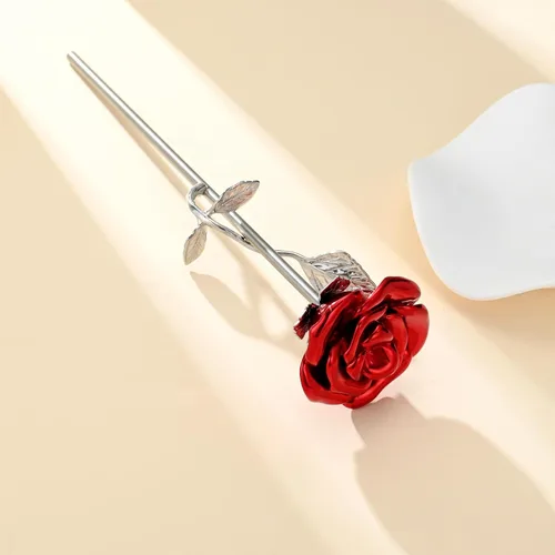 Vista 5 de Urna de cremación de flores de rosa para cenizas, humanos, adultos, mujeres, hombres, de acero inoxidable, mini urnas decorativas para cenizas