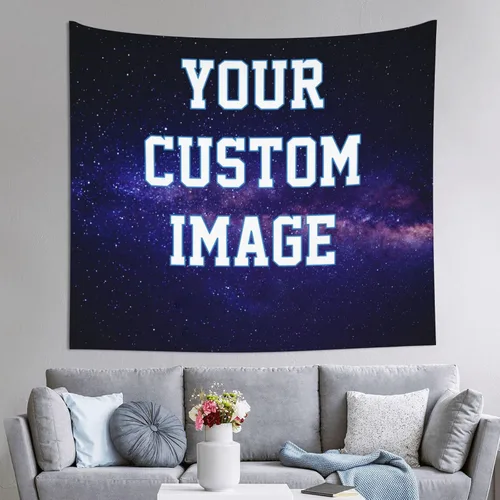 Vista 18 de Tapiz estético personalizado, divertido, para colgar en la pared, imágenes para subir imágenes, fondos personalizados, pancartas y letreros