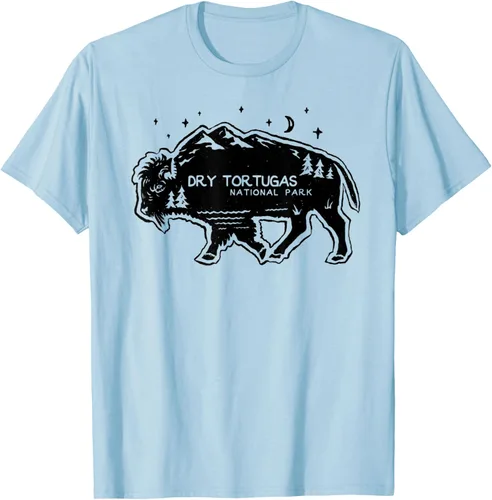Vista 28 de Camiseta Dry Tortugas National Park Buffalo FL Cutout Florida, Blanco, S