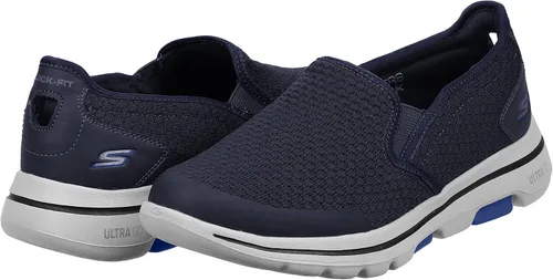 Vista 7 de Skechers GOwalk 5 - Zapatos deportivos elásticos y elásticos para hombre