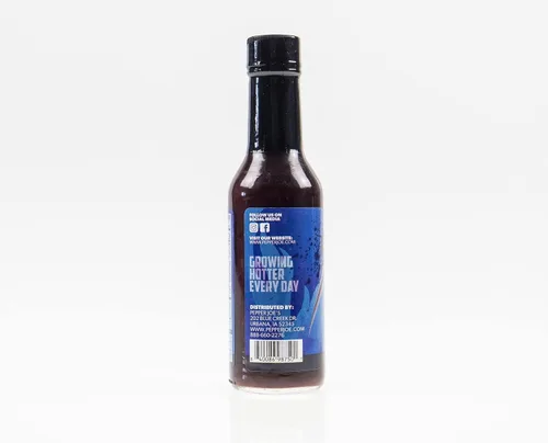 Vista 3 de Pepper Joe's Blueberry Reaper - Salsa picante de Carolina Reaper de primera calidad, hecha con chile y arándanos maduros más calientes del mundo, 5