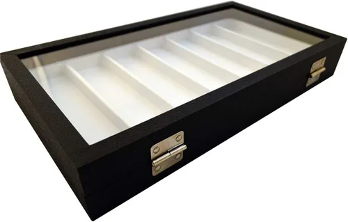 Vista 5 de Caja de almacenamiento de cuero organizador para correas y accesorios de Apple Watch