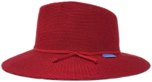 Vista 2 de Wallaroo Hat Company Womens Victoria Fedora UPF 50+ Sun Protection, Wide Brim, Adjustable Sizing for Medium Crown Sizes