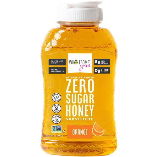Vista 12 de Wholesome Yum Sustituto de miel cero azúcar (paquete de 2) – Alternativa natural de miel sin azúcar con fruta de monje y alulosa – Cero