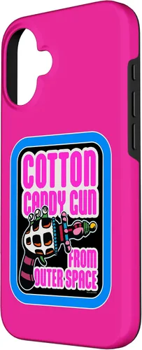 Vista 2 de Funda para pistola de algodón de azúcar para iPhone 16 Killer Klowns from Outer Space