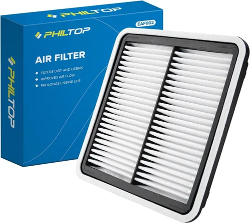 Vista 17 de PHILTOP Filtro de aire de motor mejorado CA4309 de repuesto para Murano 2009-2024, QX60 2014-2020, Maxima 2016-2023, Murano 2003-2007, panel flexible