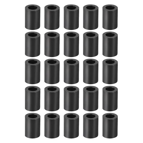 Vista 26 de YOKIVE 300 Pcs Black Round Spacer, Not Threaded Washers with High Insulation Effect, Keep Height Consistent, Great for M3 Screws (ABS, 3.2mmx7mmx2mm)