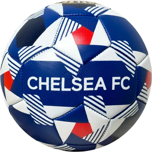 Vista 2 de Icon Sports Balón de fútbol Chelsea FC, para todas las edades, tallas 2,4 y 5, pelota azul Chelsea con licencia