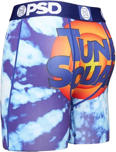 Vista 3 de PSD Men's Space Jam Print Boxer Briefs - 7 Inch Inseam Breathable, Supportive Men's Underwear with Moisture-Wicking Fabric