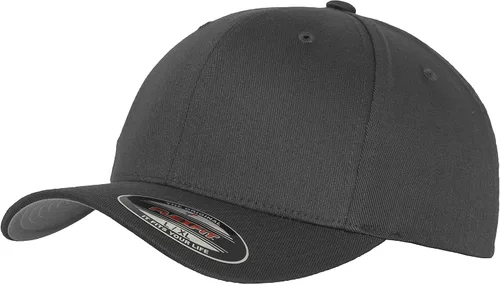 Vista 5 de Flexfit Gorra atlética de béisbol ajustada para hombre Blanco (Alpine White)