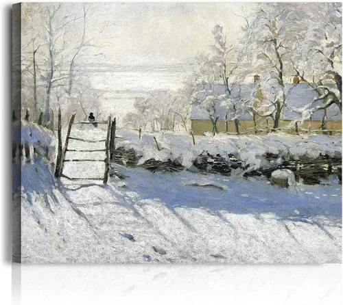 Vista 98 de A&T ARTWORK Antibes Seen from The Salis Gardens de Claude Monet Las Obras de Arte Clásico Mundial Reproducciones, Impresiones de Arte en Lienzo