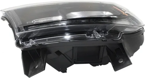 Vista 6 de Faro luz proyector izquierda transparente negro para Dodge Durango